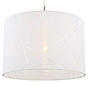 Globo Miquel Lámpara colgante redonda (60 W, Ø x Al: 45 x 140 cm, Blanco, E27) | BAUHAUS