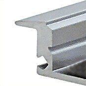 Alverlamp Perfil aluminio empotrado con difusor (L x An x Al: 2 m x 2,2 cm x 0,6 cm, Aluminio)