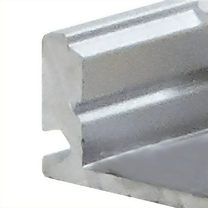Alverlamp Perfil aluminio de superficie (L x An x Al: 2 m x 1,5 cm x 0,6 cm, Aluminio)