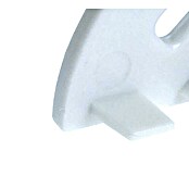 Alverlamp Tapa final de perfil esquinero (PVC, Blanco)