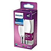 Philips Bombilla LED Vela y lustre Mate (E14, No regulable, Blanco diurno, 806 lm, 60 W) | BAUHAUS