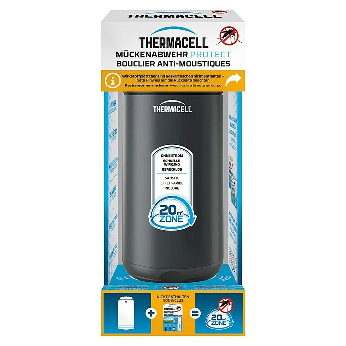 Thermacell Stechmückenschutz Gerät Protect ohne Wirkstoff (Graphit) | BAUHAUS