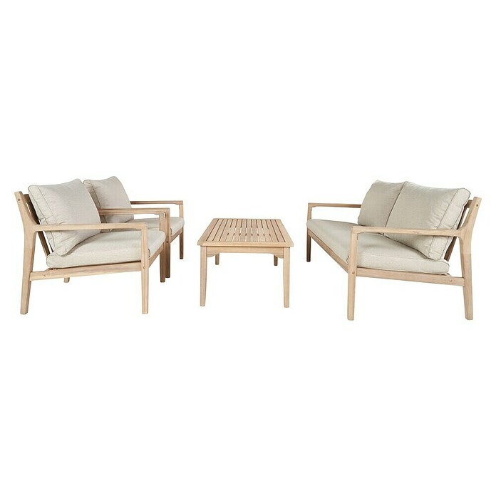 Sunfun Set lounge namještaja Lily  (4 -dij., Bež) | BAUHAUS