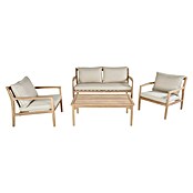Sunfun Komplet lounge pohištva Lily  (4 -del., Bež) | 8303 - Loungeset | ICAE - Sommermöbel Loungemöbel | ICA - Sommermöbel | IC - Freizeit im Garten | I - Stadtgarten | BAUHAUS