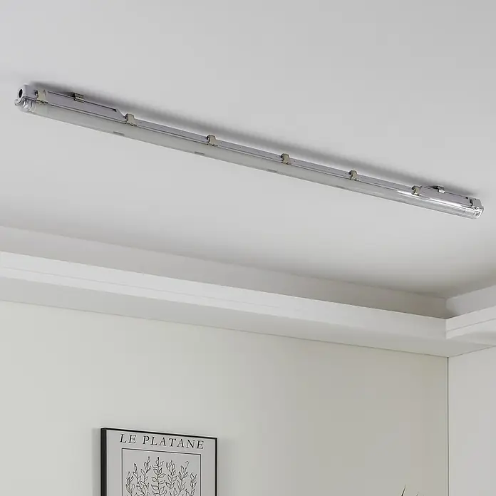 Eglo LED-Röhre - Länge: 59 cm, Neutralweiß, 10 W, 1.100 lm, G13 - Helle Raumausleuchtung mit einer schlanken, an der Decke montierten Leuchtstoffröhre, die modernes Design und Funktionalität vereint.