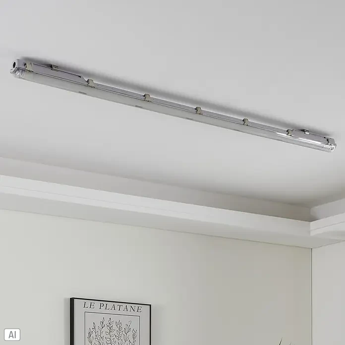 Eglo LED-Röhre - Länge: 59 cm, Neutralweiß, 10 W, 1.100 lm, G13 - Helle Raumausleuchtung mit einer schlanken, an der Decke montierten Leuchtstoffröhre, die modernes Design und Funktionalität vereint.