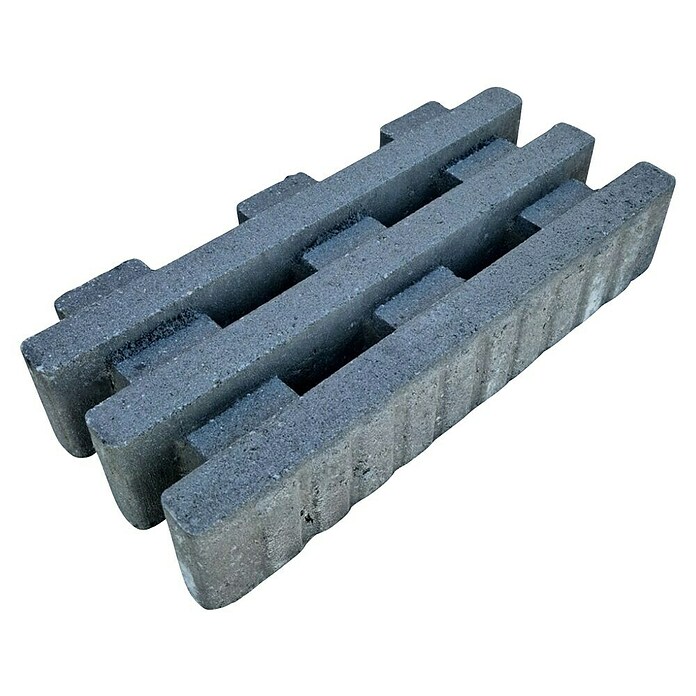 Rasengitterstein Lincoln (Grau, 40 x 20 x 8 cm, Beton) | BAUHAUS