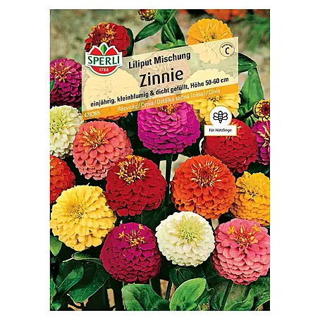 Sperli  Blumensamen Zinnien