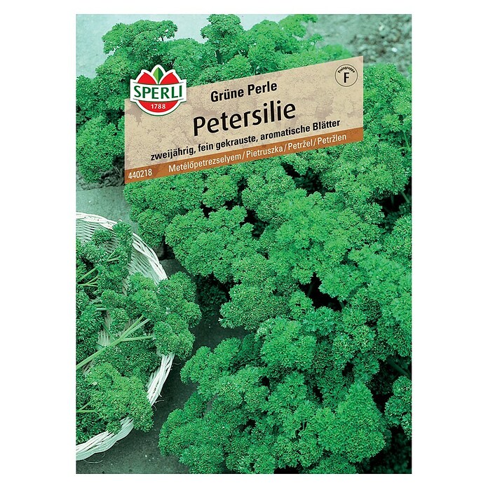 Sperli Kräutersamen Petersilien (Petroselinum crispum, Saatzeit: Ganzjährig, Erntezeit: Juni) | BAUHAUS