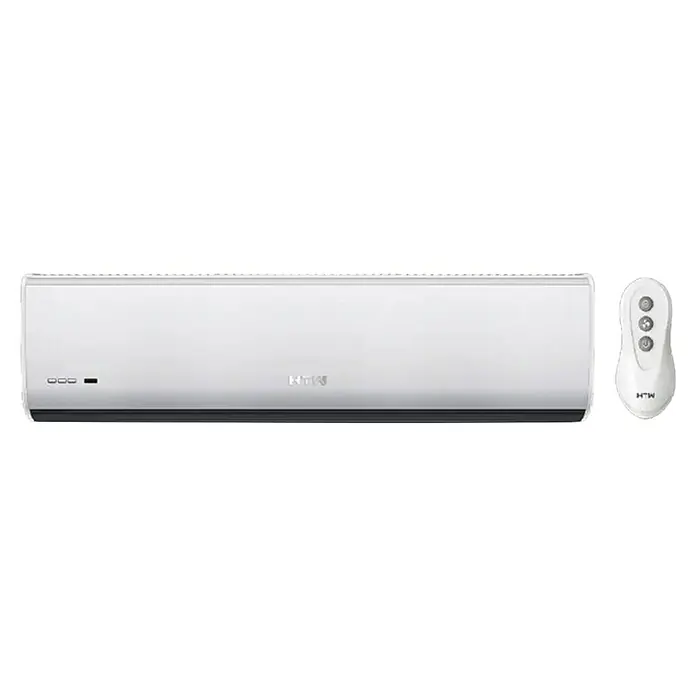 HTW Cortina de aire AC15 2500 UVC - 330 W, 1.780 m³/h - Aire acondicionado blanco HTW con mando a distancia. Diseño elegante y moderno para un confort fresco en días cálidos.