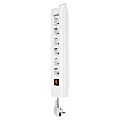 SupraLine Base de enchufe múltiple (x 6, Blanco)