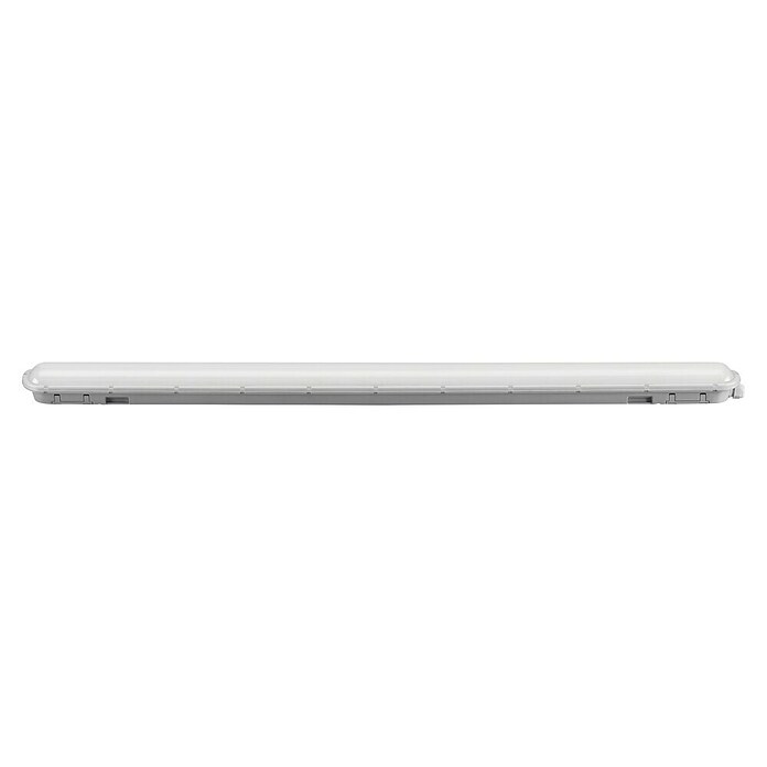 Voltolux LED-Feuchtraumlichtleiste mit Mikrowellensensor (L x B x H: 120 x 9,2 x 6 cm, Lichtfarbe: Neutralweiß, 48 W, IP65) | BAUHAUS