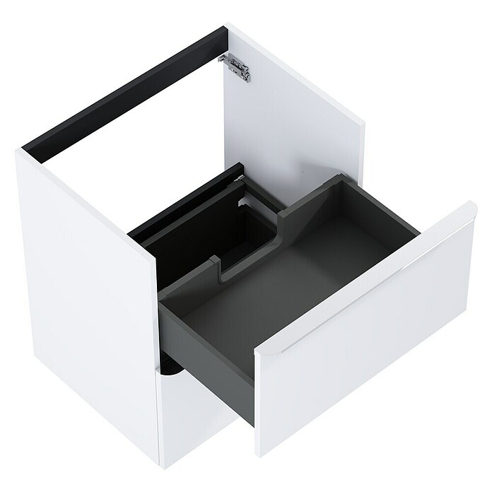 Riva Beauty 2.0 Waschtischunterschrank (B x T x H: 58,5 x 43,7 x 63,5 cm, Weiß Matt) | BAUHAUS