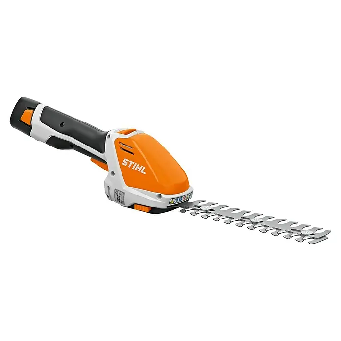 Stihl AS Akku-Strauchschere HSA 26 - 10,8 V, Li-Ionen, 1 Akku - STIHL Akku-Grasschere mit scharfen Messern zum präzisen Schneiden von Rasenkanten und kleinen Büschen. Ideal für Gartenarbeiten.