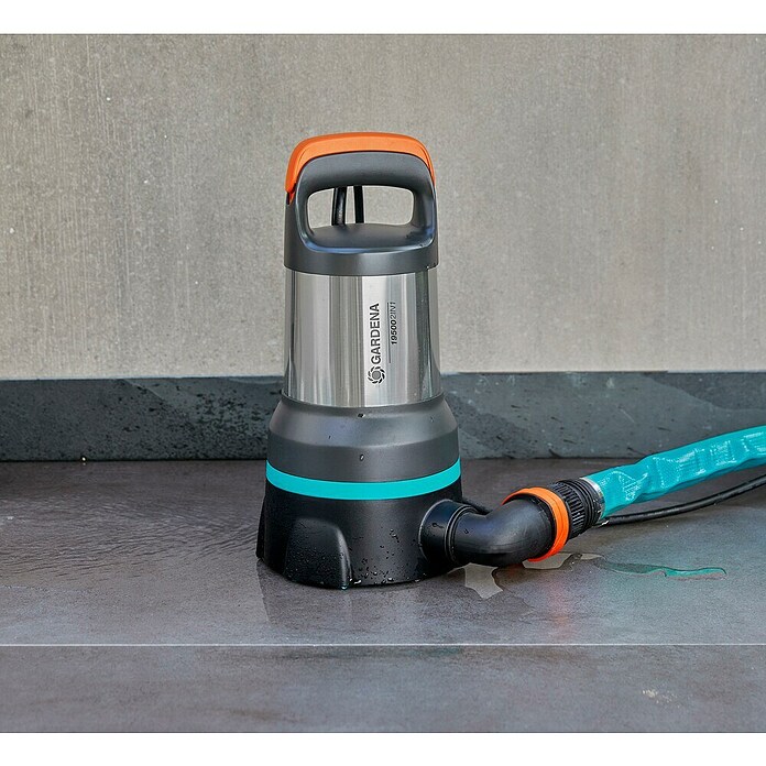 Gardena Črpalka odpadne vode  (550 W, Maksimalna količina pretoka: 15.000 l/h, Potopna globina: 7 m) | 7376 - Schmutzwasserpumpe Marke | IAFA - Pumpen zur Be- und Entwässerung | IAF - Wassertechnik | IA - Gartenhartware | I - Stadtgarten | BAUHAUS