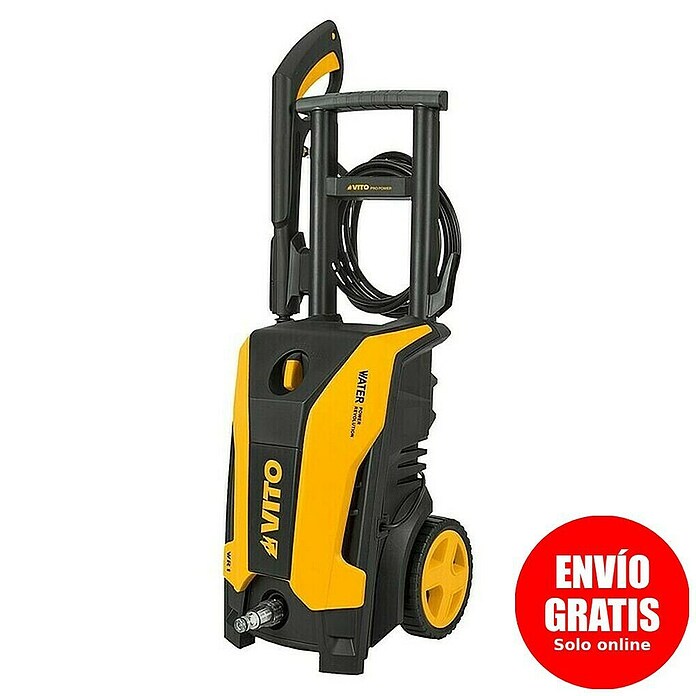 Vito Hidrolimpiadora de alta presión WR1 (115 bar, 1.300 W, Capacidad de bombeo: 6,5 l/min) | BAUHAUS