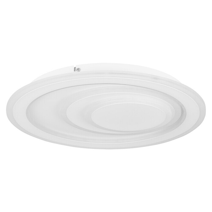 Eglo Plafón LED redondo Palagiano 1 (14 W, Ø x Al: 38 x 5 cm, Blanco, Blanco cálido, 2.200 lm) | BAUHAUS