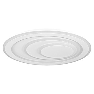 Eglo Plafón LED redondo Palagiano 1 (14 W, Ø x Al: 38 x 5 cm, Blanco, Blanco cálido, 3.200 lm)
