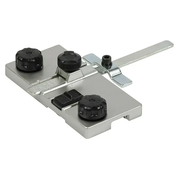 Makita Adapter 199232-5 - Passend für: Makita Akku-Handkreissäge DHS660, DHS661 - Einstellbare Bohrschablone für präzise Bohrungen mit mehreren Einstellknöpfen für exakte Ergebnisse.