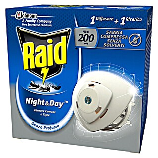 Raid Gel vtičnica Night & Day (Maksimalna površina pokrivanja: 30 m², 240 h)