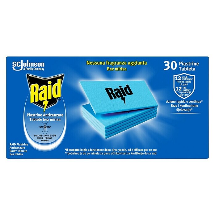 Raid Dodatno punjenje aparatića za komarce  (30 Kom., U zatvorenom) | BAUHAUS