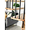 Minka Spindeltreppe Spiral Effect (Durchmesser: 140 cm, Schwarz, Farbe Stufen: Buche Hell, Geschosshöhe: Max. 309 cm)