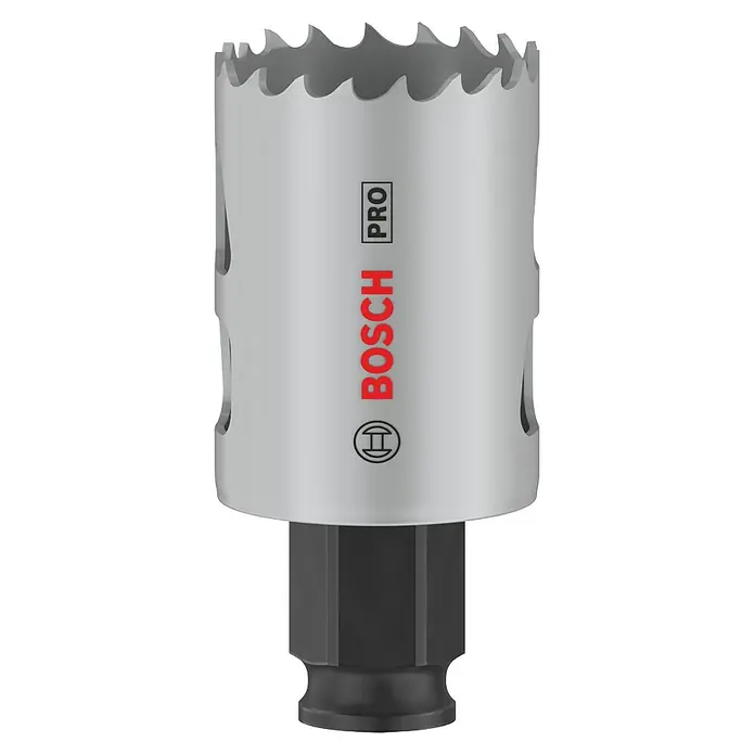 Bosch Lochsäge Pro Multi Material PC Plus - Durchmesser: 35 mm, Stahl - Bosch Pro Lochsäge mit innovativem Zahnprofil für schnelles und präzises Schneiden in Holz und Metall. Robust und langlebig.