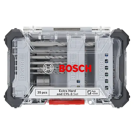Bosch  Bohrer- & Bit-Set Extra Hard und CYL-3