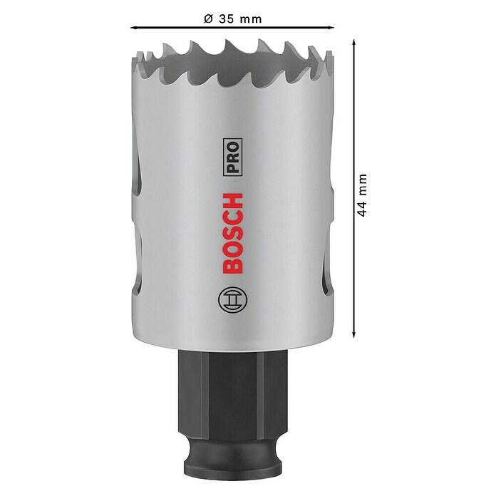 Bosch Lochsäge Pro Multi Material PC Plus (Durchmesser: 35 mm, Stahl) | BAUHAUS