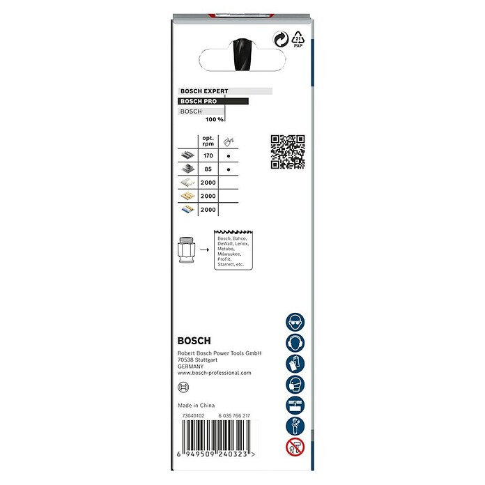 Bosch Professional Set kron za vrtanje PRO Multi Material PC Plus  (Premer: 51 mm, 5 -del.) | 2540 - Vorsatz-/Zusatzgeräte f Bohrmasch | BCDA - Zubeh Bohrm/Bohrhämmer/Akkumasch | BCD - Maschinenzubehör | BC - Maschinenzubehör | B - Werkz/Masch/Maschzubeh/Auto | BAUHAUS