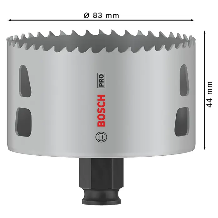Bosch Accessories Scie-Trépan pour Perceuse, 5 Dents, 105 Diamètre