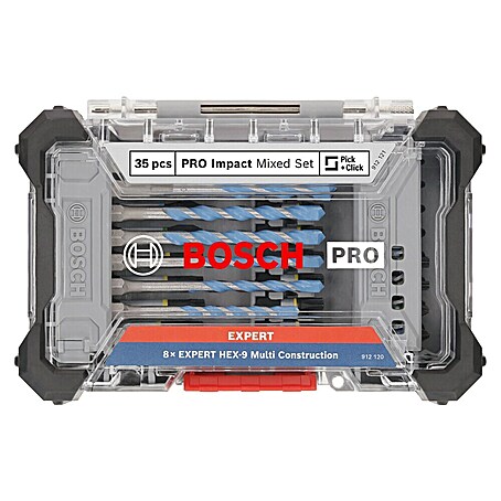 Bosch Maletín de brocas y puntas PRO Impact (35 pzs.)