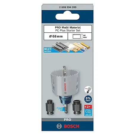 Bosch Professional  Lochsägen-Set Starter-Set PRO Multi Material PC Plus