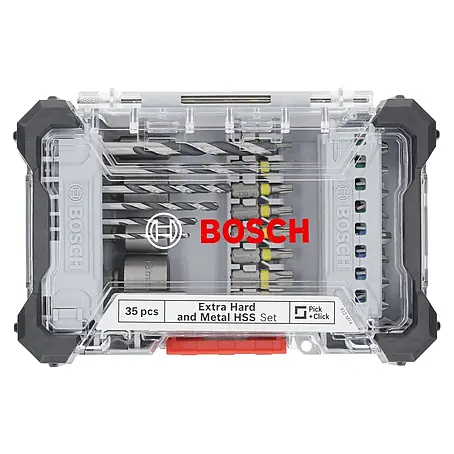 Bosch  Bohrer- & Bit-Set Extra Hard und Metal HSS