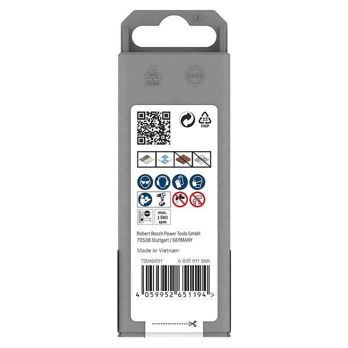 Bosch Broca diamantada para perforación en seco Easy Dry (Diámetro de la broca: 6 mm) | BAUHAUS