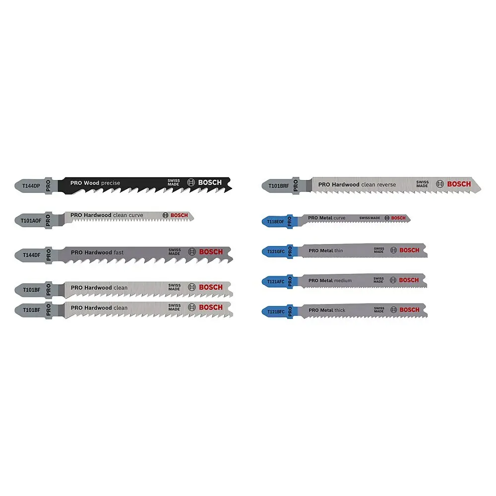 Bosch Professional 30tlg. Stichsägeblatt Set Basic for Wood and Metal Bosch Professional 30tlg. Stichsägeblatt Set Basic for Wood and Metal