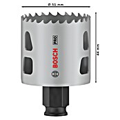 Bosch Sierra de corona BiM Progressor (Diámetro: 51 mm, Acero) | BAUHAUS