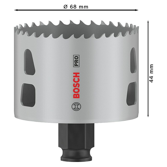 Bosch Lochsäge Pro Multi Material PC Plus (Durchmesser: 68 mm, Stahl) | BAUHAUS