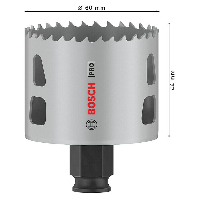 Bosch Lochsäge Pro Multi Material PC Plus (Durchmesser: 60 mm, Stahl) | BAUHAUS