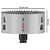 Bosch Kruna za bušenje rupa u drvu BiM Progressor  (Promjer: 102 mm, HSS bimetal) | BAUHAUS