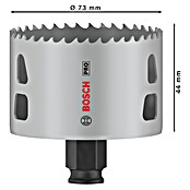 Bosch Lochsäge Pro Multi Material PC Plus (Durchmesser: 73 mm, Stahl) | BAUHAUS