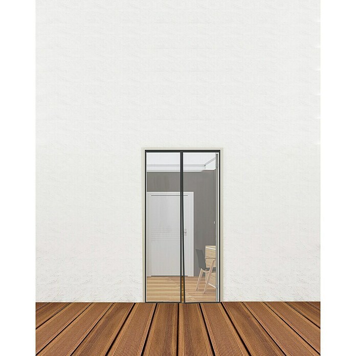 Easy Maxx Insektenschutzfenster (B x H: 115 x 135 cm, Montage Insektengitter: Klemmen, Farbe Rahmen: Weiß) | BAUHAUS