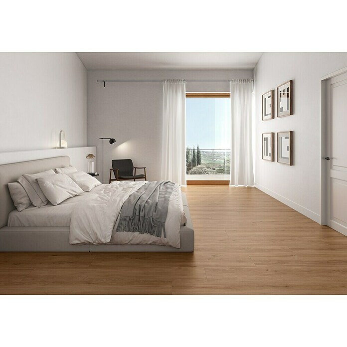 Pavimento porcelánico Lagom (26 x 160 cm, Almond, Mate, Rectificado) | BAUHAUS