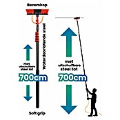 Waterbezem Shine 7 m (Telescopisch: 1,46 m - 7 m) | BAUHAUS
