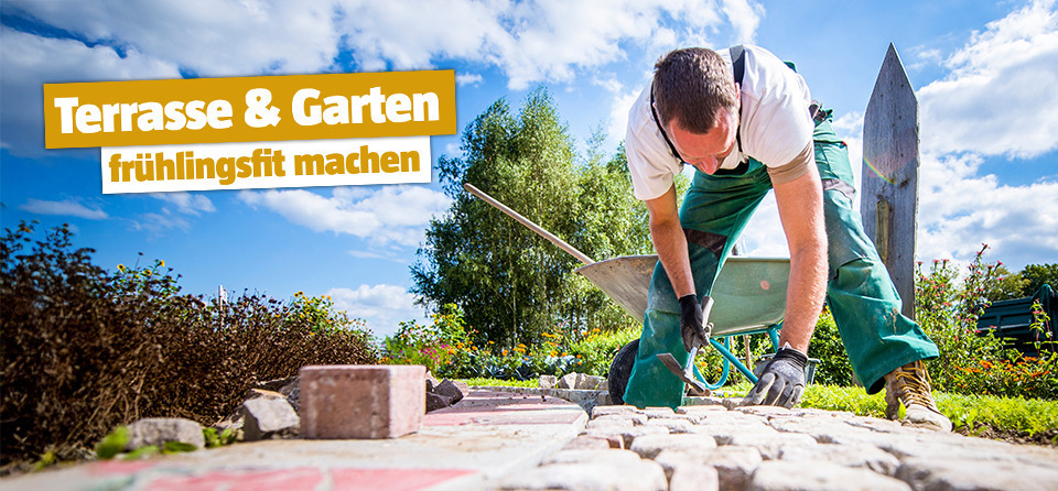 Terrasse frühlingsfit machen Bühne