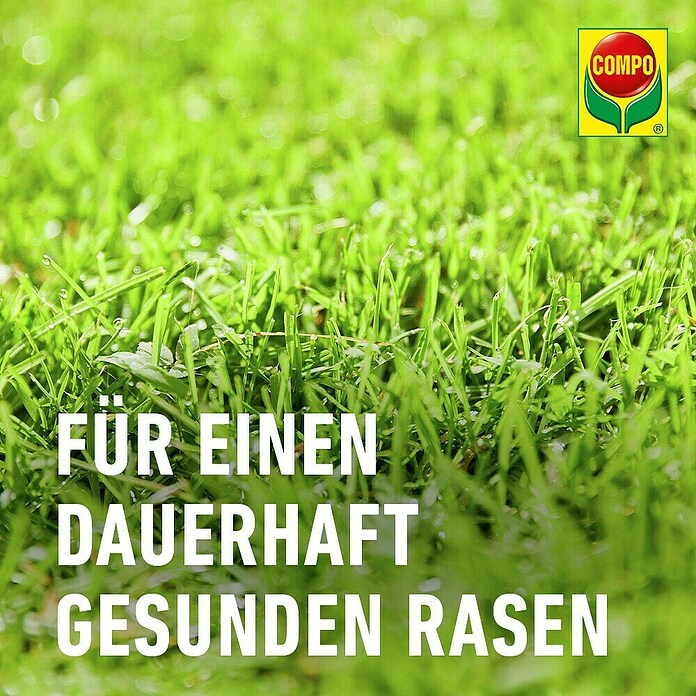 Compo Rasendünger Unkraut + Moos Komplettpflege (Max. Anwendungsfläche: 300 m²) | BAUHAUS
