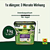 Compo Rasendünger Unkraut + Moos Komplettpflege (Max. Anwendungsfläche: 300 m²) | BAUHAUS