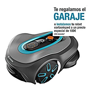 Gardena Robot cortacésped Sileno Free 600 (600 m², Ancho de corte: 22 cm, Navegación por satélite, GPS)