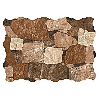 Halcón Zidna obloga Halcon Benasque Marron Brillo (55 x 33 cm, Smeđa)