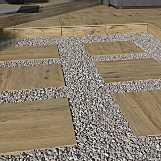 Terrassenfliese Garden Rustbrown 2.0 (59,7 x 59,7 x 2 cm, Braun, Matt)